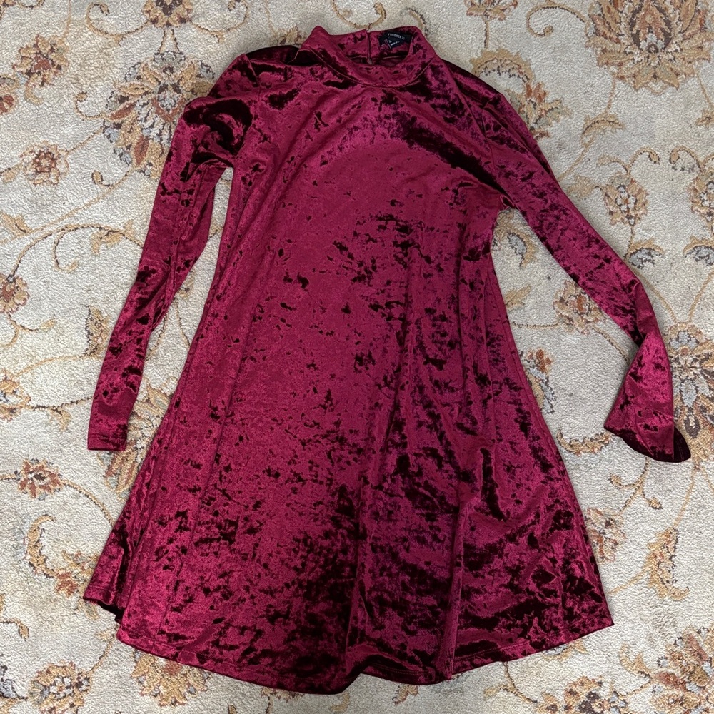velvet dress